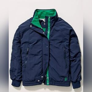 FP Movement Field Tripper Jacket in Navy Green Combo L